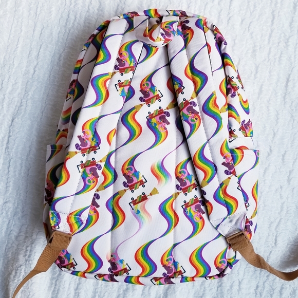 Loungefly Pixar Inside Out Joy and Bing B-ong Nylon Backpack - Picture 6 of 10